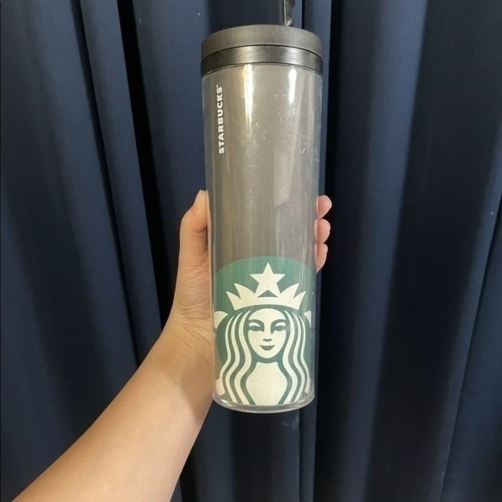 Starbucks Tumbler Black Shiny - Hot Cold - 20 fl oz